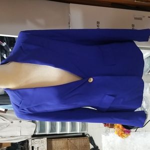NWT Ivanka Trump royal blue suit jacket